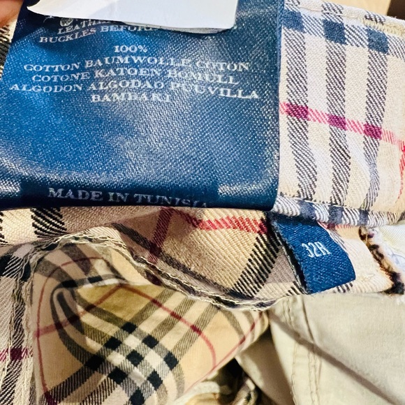 Burberry Men Size 32 Nova Check Pants - Picture 6 of 8